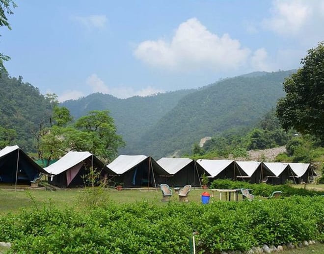 Camping in Rishikesh Neelkanth Road Image