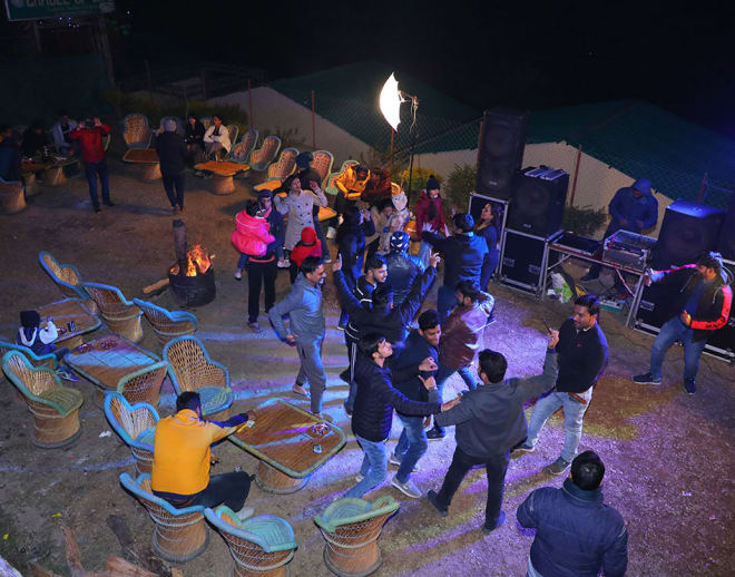 Rishikesh Camping New Year Image