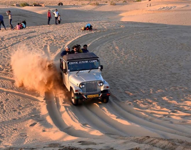 Camping in Jaisalmer with Jeep Safari Image