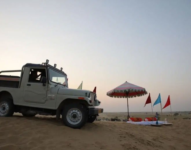 Camping in Jaisalmer with Jeep Safari Image