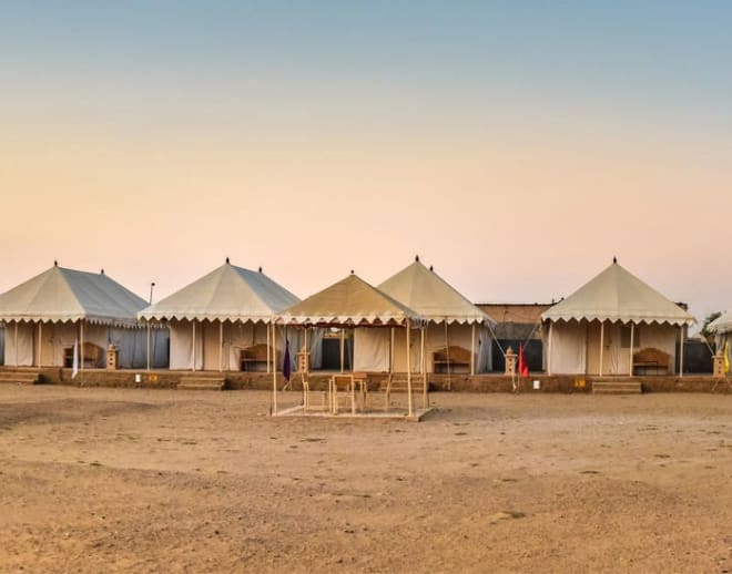 Luxury Camping in Sand Dunes in Jaisalmer Image