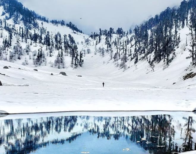 Indrahar Pass Trek Via Kareri Lake Image