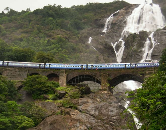 Trek to Dudhsagar Falls from Goa Image