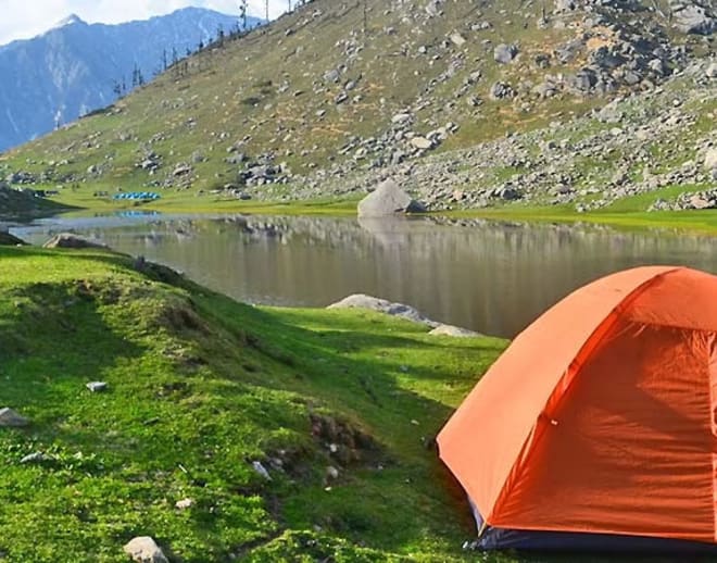 Kareri Lake Trek Camping Image