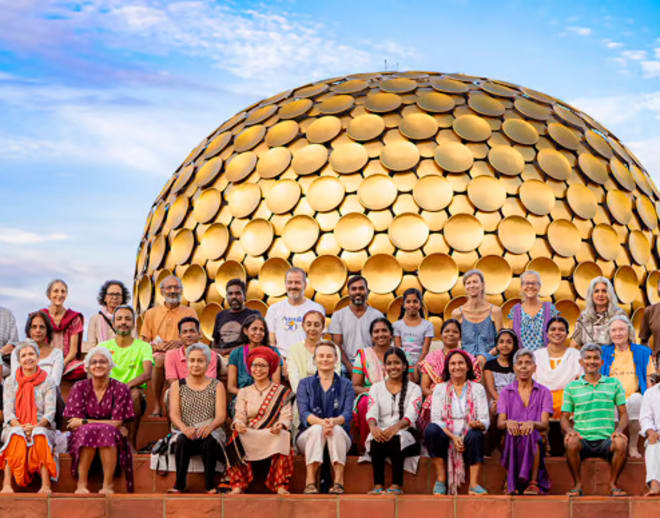 Auroville Pondicherry Backpacking Tour Package From Mumbai Image