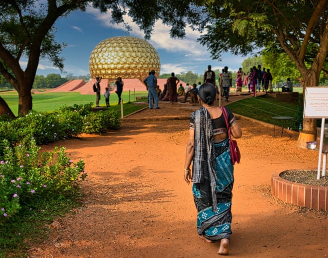 Auroville Pondicherry Backpacking Tour Package From Mumbai Image