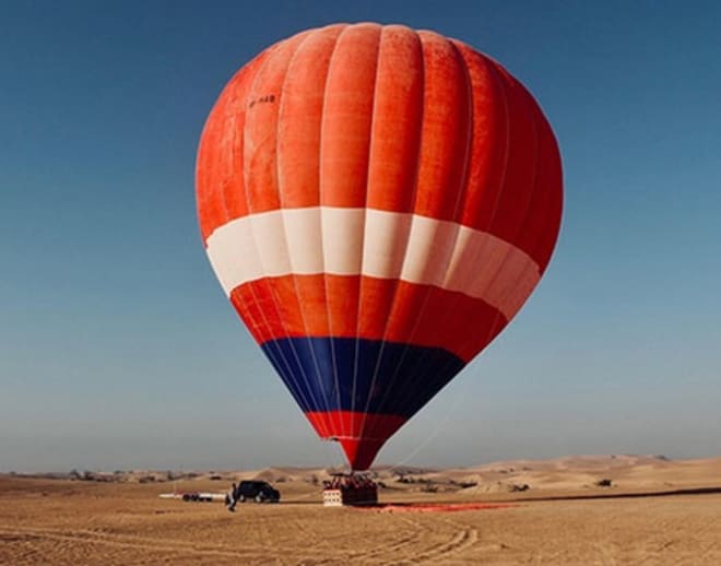 Hot Air Balloon in Jaisalmer Image
