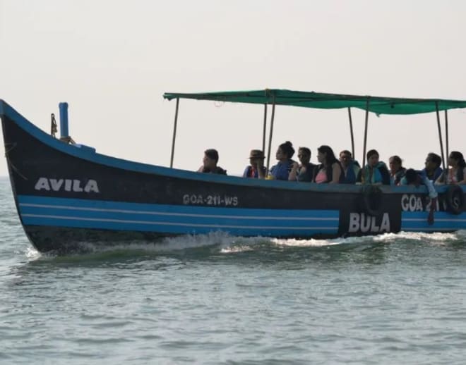 Candolim Beach Dolphin Tour North Goa Image