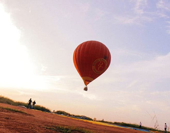 Hot Air Balloon in Bangalore Image