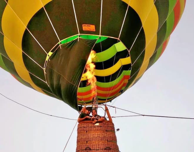 Hot Air Balloon in Bangalore Image
