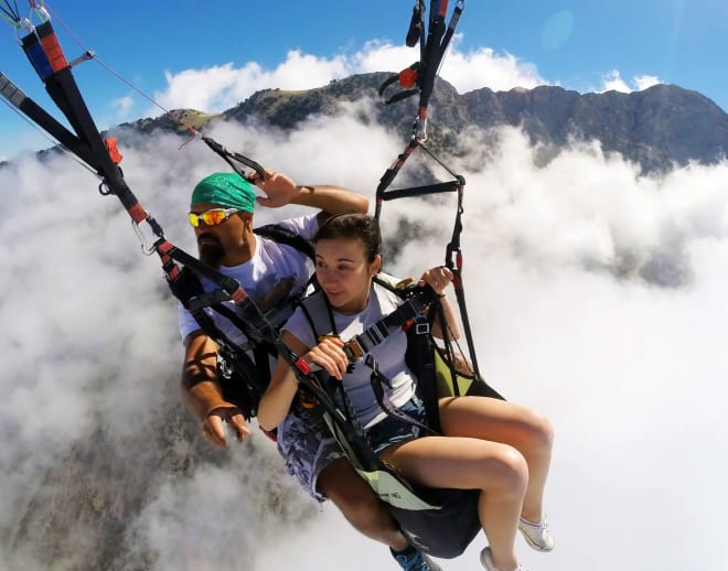 Paragliding in Gangtok,Sikkim Image