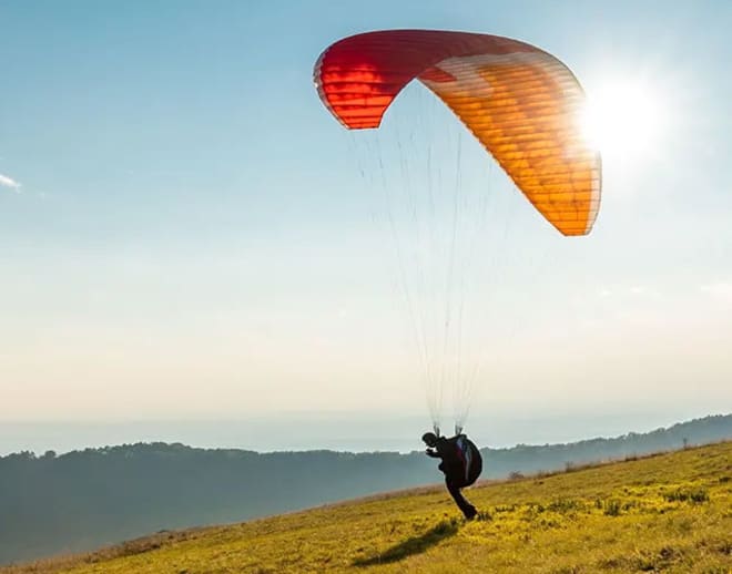 Paragliding in Chikmagalur, Karnataka Image