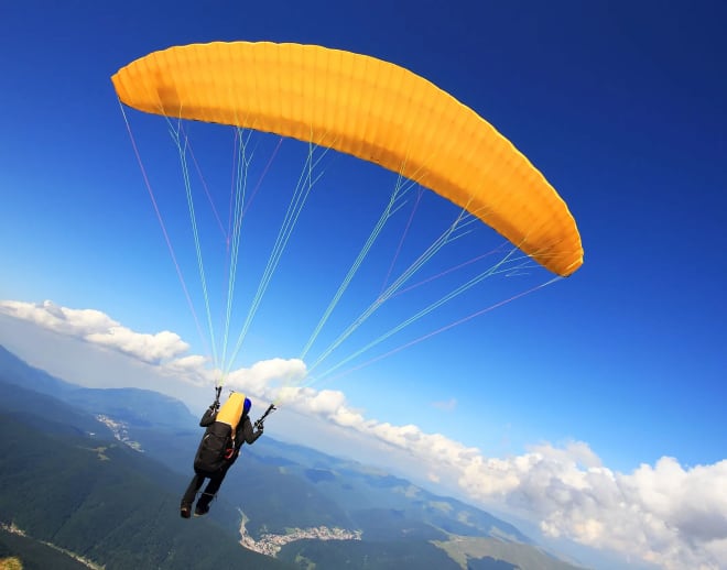 Paragliding in Chikmagalur, Karnataka Image