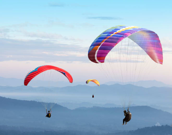 Arambol Paragliding Goa Image
