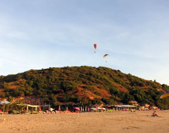 Arambol Paragliding Goa Image