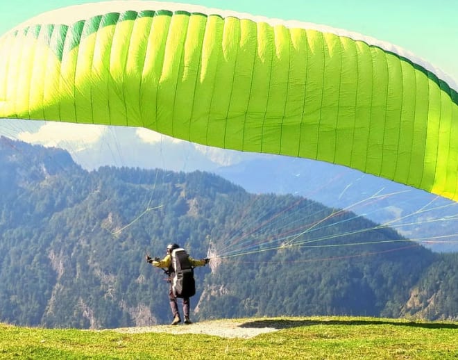 Day Excursion of Dobhi with Paragliding & Rafting from Manali Image