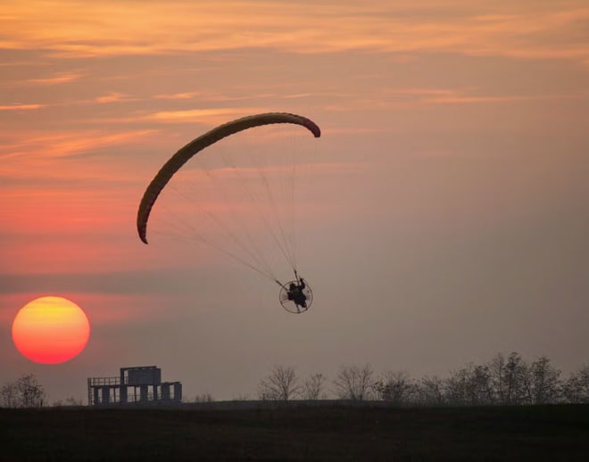 Paramotoring near Bangalore Image