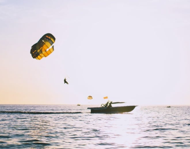 Parasailing in Gokarna Image