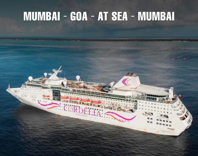 Cordelia Cruise From Mumbai To Mumbai Via Goa For 3 Nights Image