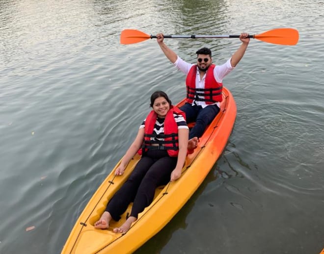 Kayaking in Goa at Chapora River Image