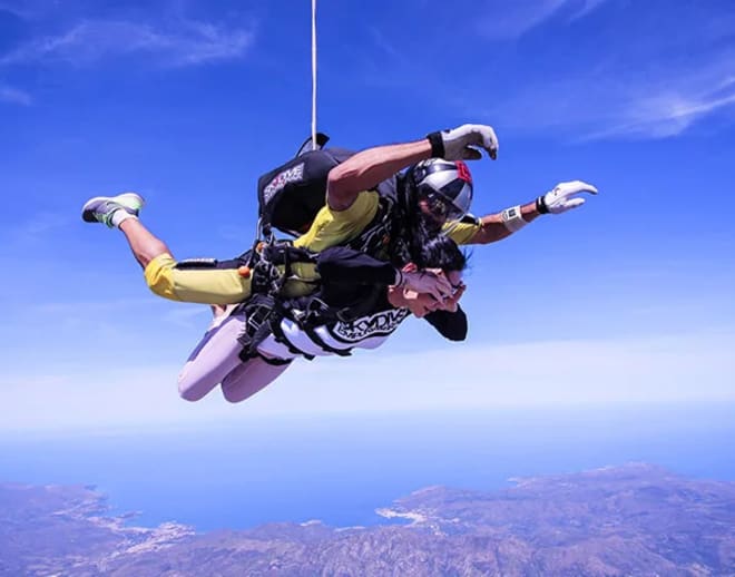 Skydiving In Goa India Image