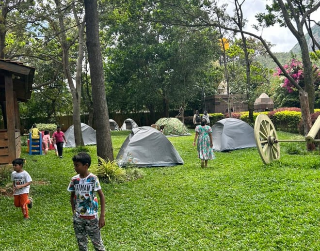 Camping at Nandi Hills With Activities Image