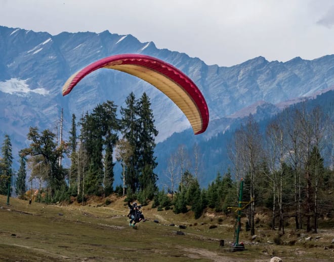 Paragliding in Mussoorie Image