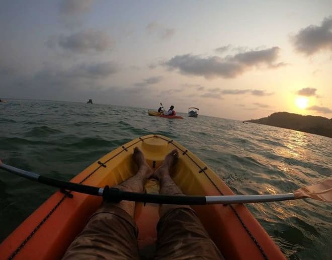 Kayaking in Gokarna Image