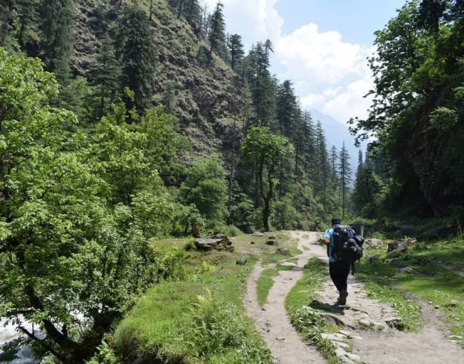 Vasudhara Water Fall Trek Image