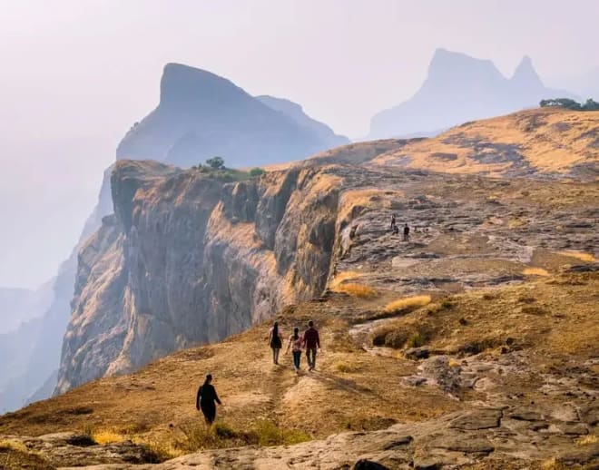 Handragad kokankada taramati trek camping Image