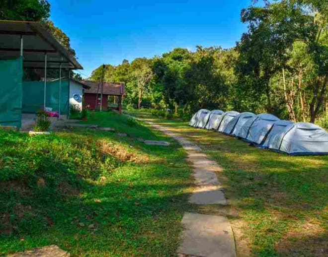 Riverside Camping In Sakleshpur Image