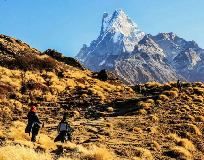 Machhapuchhre model trek Image