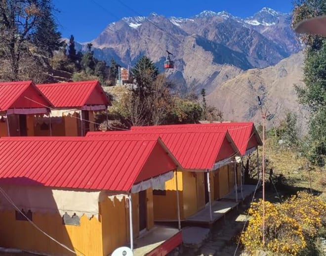 Camping In Auli Image