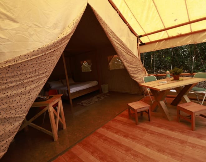 Riverside Camping in Coorg Image