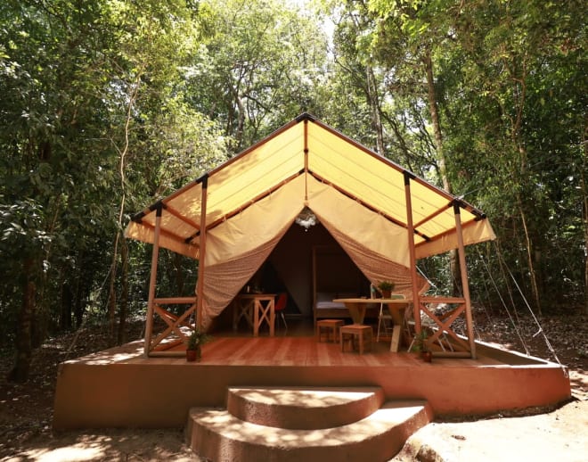 Riverside Camping in Coorg Image