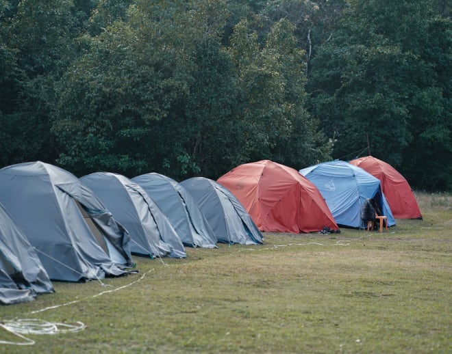 Riverside Camping in Coorg Image