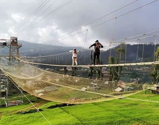 Sky bridge in Ooty Image