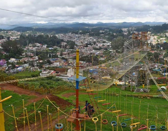 Sky bridge in Ooty Image