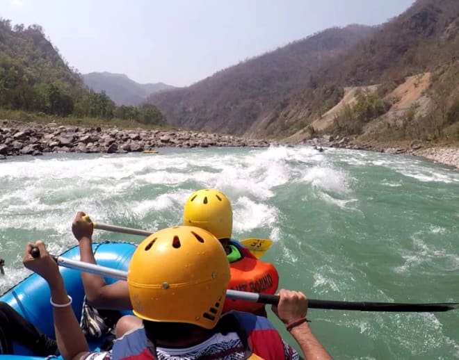 Cliff Jumping in Rishikesh with Camping and Rafting Image