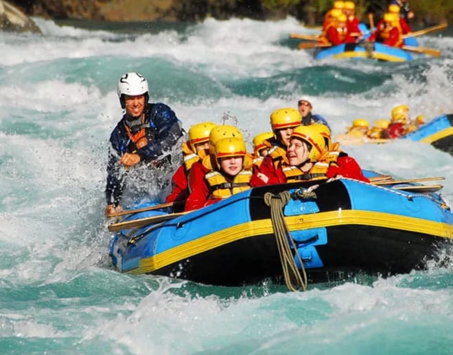 Cliff Jumping in Rishikesh with Camping and Rafting Image