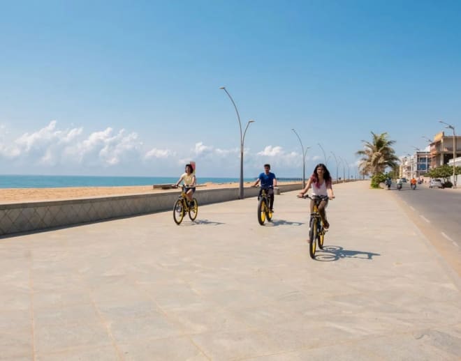 Ebike Tour of Picturesque Pondicherry Image