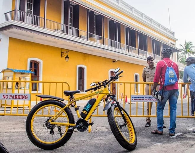 Ebike Tour of Picturesque Pondicherry Image