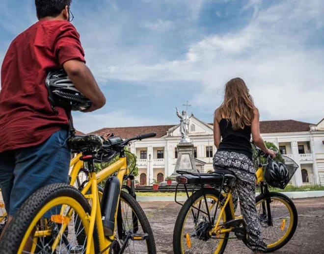 Ebike Tour of Picturesque Pondicherry Image