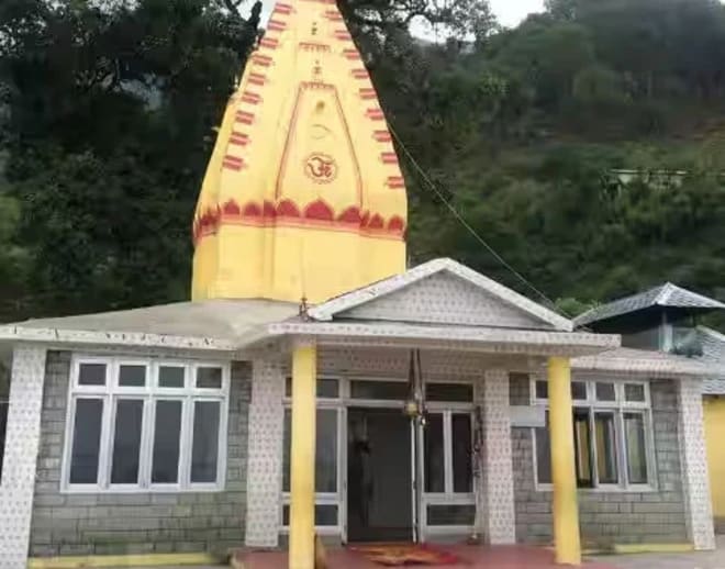 At Mcleodganj ancient hindu temple Image