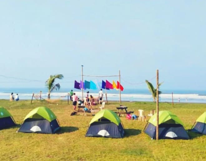 Alibaug Beach Side Camping Image
