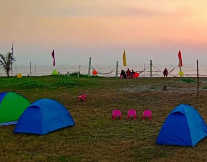 Alibaug Beach Side Camping Image