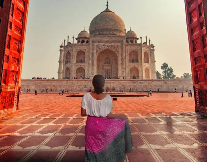 Private Taj Mahal Day Tour from Jaipur to Delhi Image