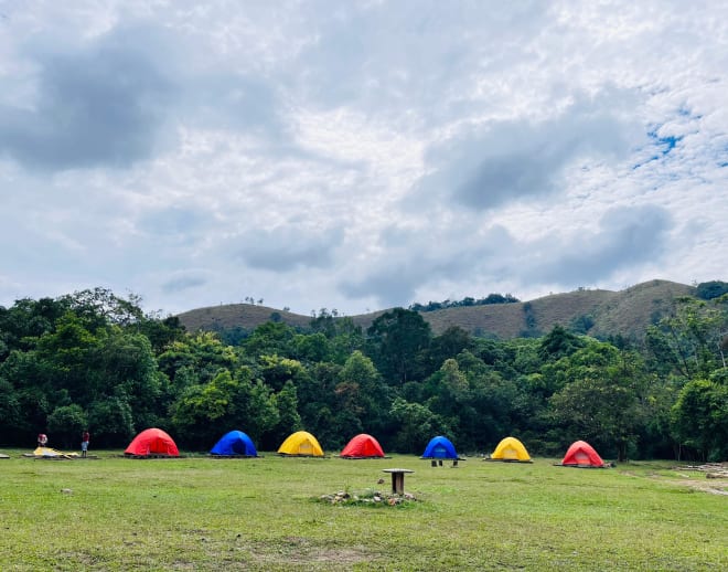 Riverside Forest Camping in Coorg Image