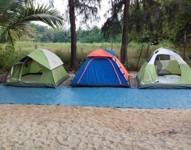 Kashid Beach Camping Image