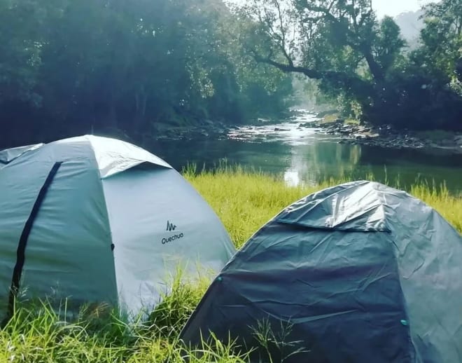 Riverside Forest Camping in Coorg Image